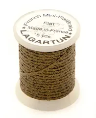 Lagartun Mini-Flatbraid Olive