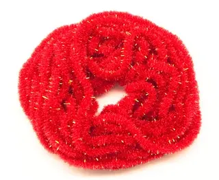 Crystal Antron Chenille str. S - Red