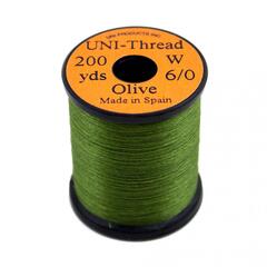UNI bindetråd 6/0 - Olive 200y