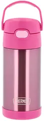 Thermos Funtainer Drikkeflaske m sugerør Pink 355ml