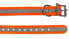 Tracker reflekshalsbånd Orange Hundehalsbånd til Tracker 690x52x2mm
