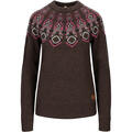 Tufte Rosenfink Pattern Sweater XL Shopping Bag Melange/Heather Rose