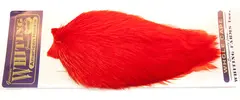 Whiting Am. Rooster Cape - Red (White Dyed)