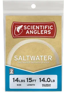 SA Saltwater Leader 9' 2-pack