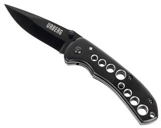 Urberg Flip Knife Black Compact liten kniv med pocket clip
