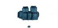 Urberg Drybag Set Midnight Blue 6-pack med lette vanntette pakkposer