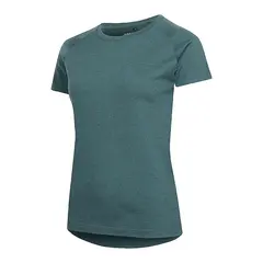 Urberg Lyngen Merino T-shirt Women's L Klassisk t-skjorte for dame Silver Pine