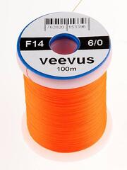 Veevus bindetråd 6/0 - Fluo Orange Råsterk, lett å splitte