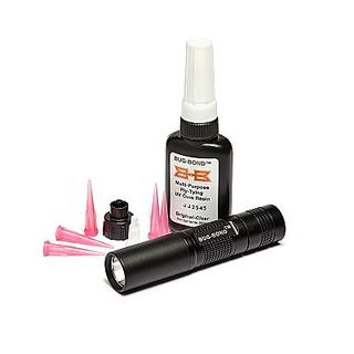 Bug-Bond Pro UV Light Kit Lim + UV-lykt + tip-kit