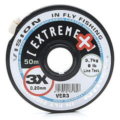 Vision Extreme+ tippets 1X 0,25mm/5kg