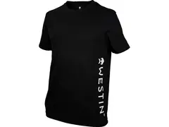Westin Vertical T-Shirt Black L Stilig og komfortabel t-skjorte