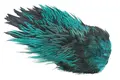 Feathermaster Rooster Saddle Badger Kingfisher Blue