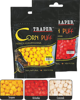 Traper Corn Puff Scopex 12mm Kunstig maiskorn