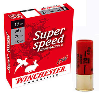Winchester SuperSpeed 16/70 32g Større hastighet og jevn sverm