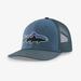 Patagonia Fitz Roy Trout Trucker Hat Pigeon Blue