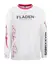 Fladen Team Pink LS T-shirt M White/Pink