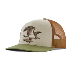 Patagonia Take a Stand Trucker Hat Stream Fed: Pumice